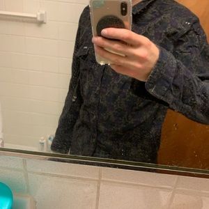 Beautiful men’s RCA Caudoroy Floral Dress Shirt